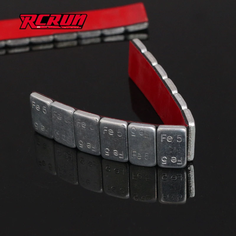 Remote control model car upgrade parts metal counterweight pieces 12pcs/60g with adhesive assembly for rc wheel hub- frame
Remote control model car upgrade parts metal counterweight pieces 12pcs/60g with adhesive assembly for rc wheel hub- frame