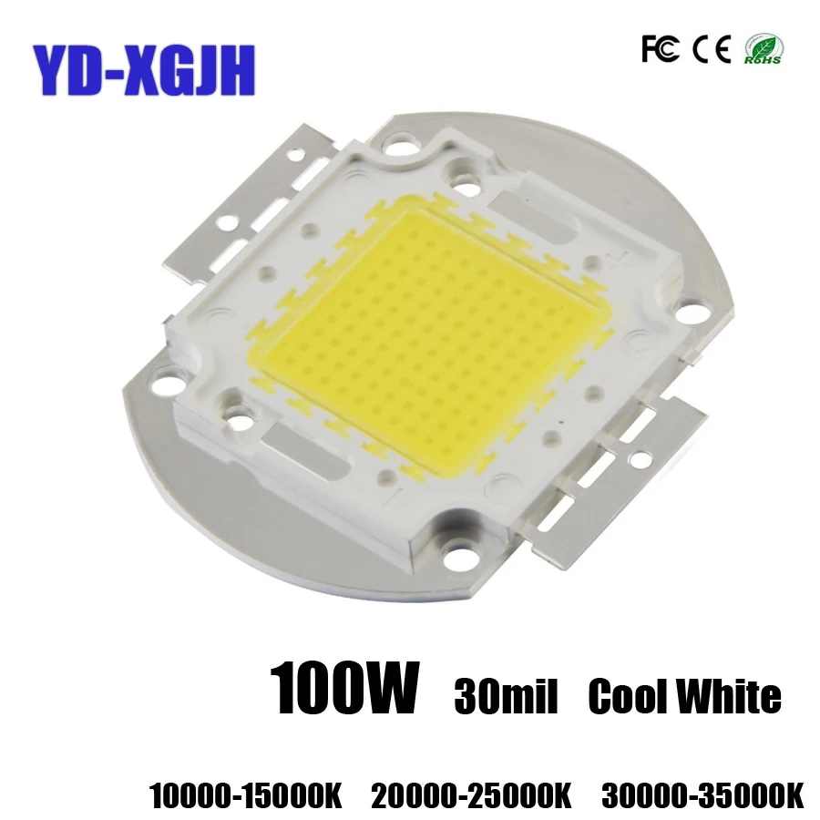 LED high power integrated 100W lamp beads cold warm natural white 30mil 45mil 3000-3500ma 3000-35000K 5000lm for diy spotlight
LED high power integrated 100W lamp beads cold warm natural white 30mil 45mil 3000-3500ma 3000-35000K 5000lm for diy spotlight