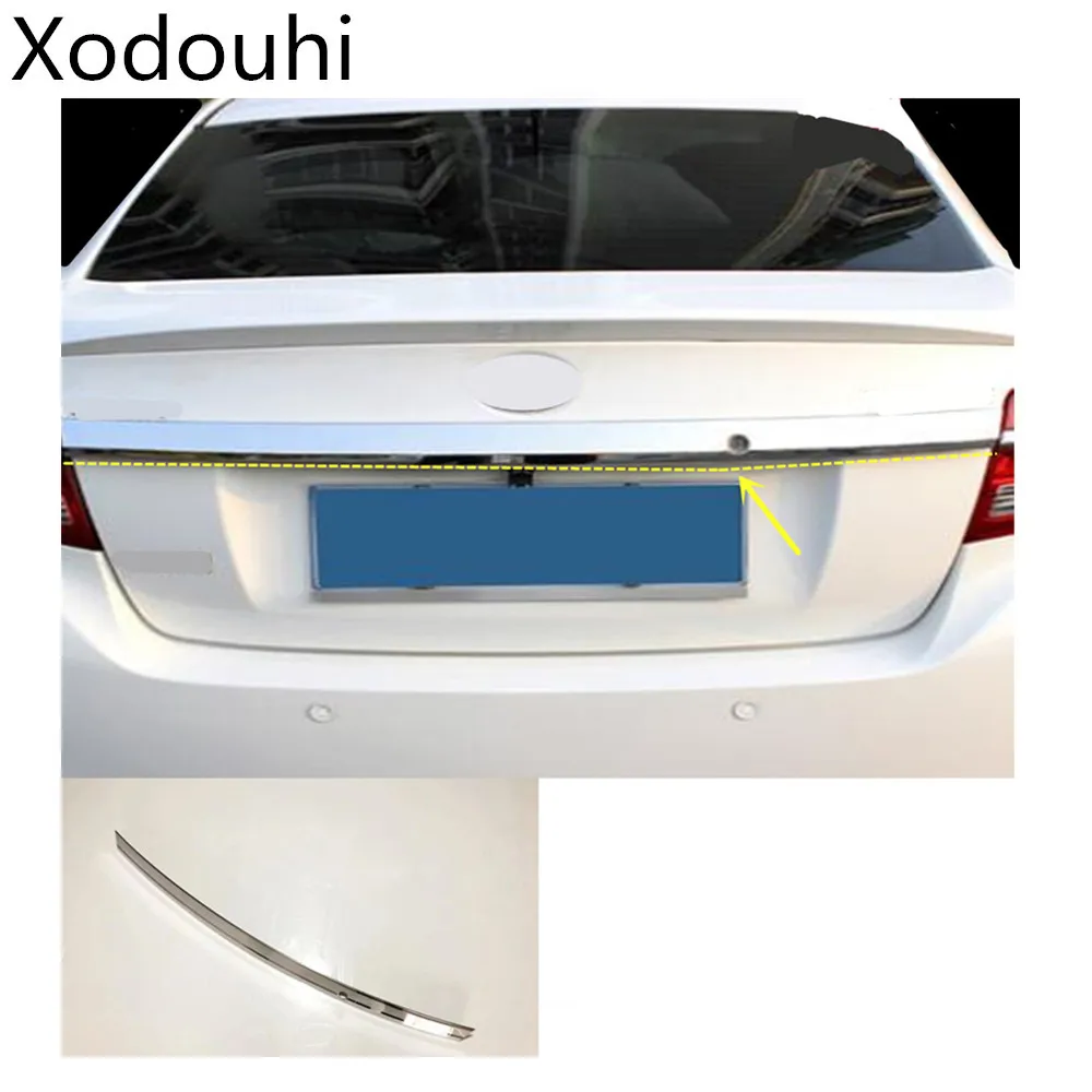 Для Toyota Vios/Yaris Sedan 2017 2018 2019 автомобильный Стайлинг накладка на заднюю дверь бампер рамка накладка на багажник 1 шт. 
Для Toyota Vios/Yaris Sedan 2017 2018 2019 автомобильный Стайлинг накладка на заднюю дверь бампер рамка накладка на багажник 1 шт.