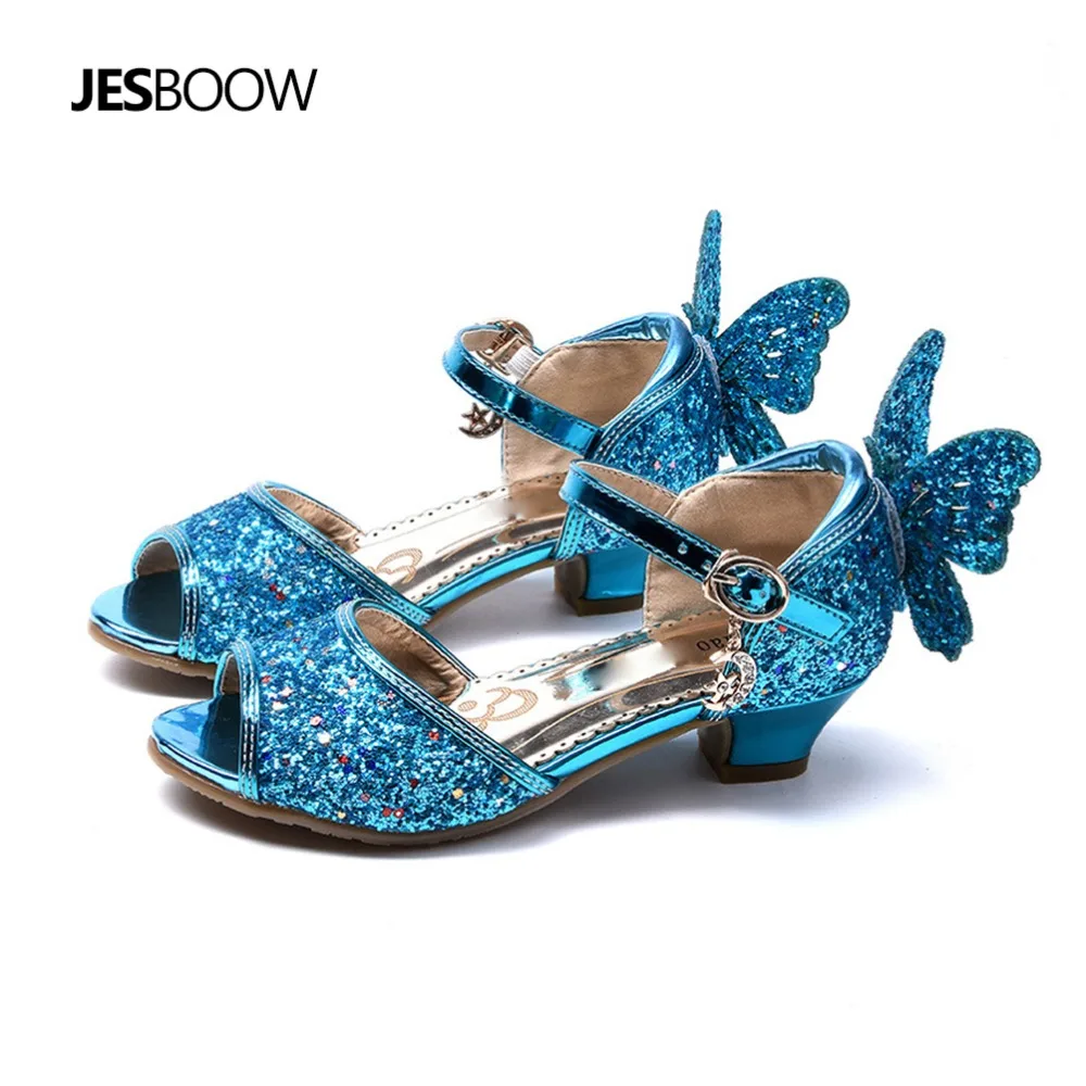 Child High Heels Sequins Butterfly Ice Snow Princess Shoes Crystal Shoes Wedding Dance Party School Shoes for Girls
Child High Heels Sequins Butterfly Ice Snow Princess Shoes Crystal Shoes Wedding Dance Party School Shoes for Girls