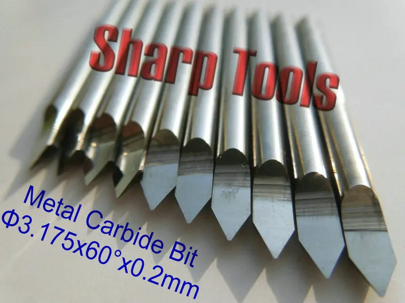 Precision 3.175*60 Degree*0.2mm V Tools Carbide End Mill Bits, Tungsten Steel CNC Engraving Router Bits for Metal Copper Carving
Precision 3.175*60 Degree*0.2mm V Tools Carbide End Mill Bits, Tungsten Steel CNC Engraving Router Bits for Metal Copper Carving