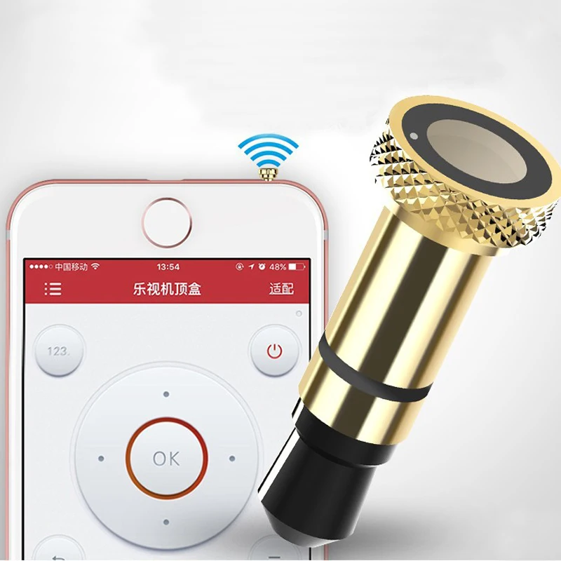 Mobile phone universal remote control 6s infrared transmitter accessories dust plug | Мобильные телефоны и аксессуары