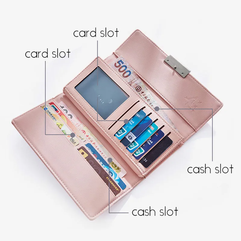 Unishow Wallet Women 2020 New Fashion Female Purse Brand Designer Long Leather Wallet Ladies Phone Pocket Girl Card Holders
Unishow Wallet Women 2020 New Fashion Female Purse Brand Designer Long Leather Wallet Ladies Phone Pocket Girl Card Holders
