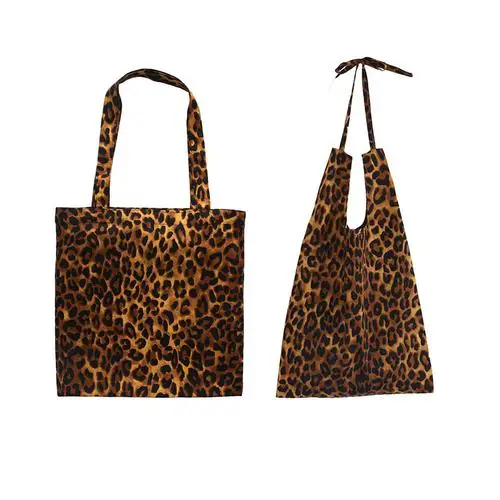 Leopard Print Canvas Bag Fashion Ladies Shoulder Bag Pure Cotton Large Capacity Handbags Totes Women Sister Confidante Gift Bags
Leopard Print Canvas Bag Fashion Ladies Shoulder Bag Pure Cotton Large Capacity Handbags Totes Women Sister Confidante Gift Bags