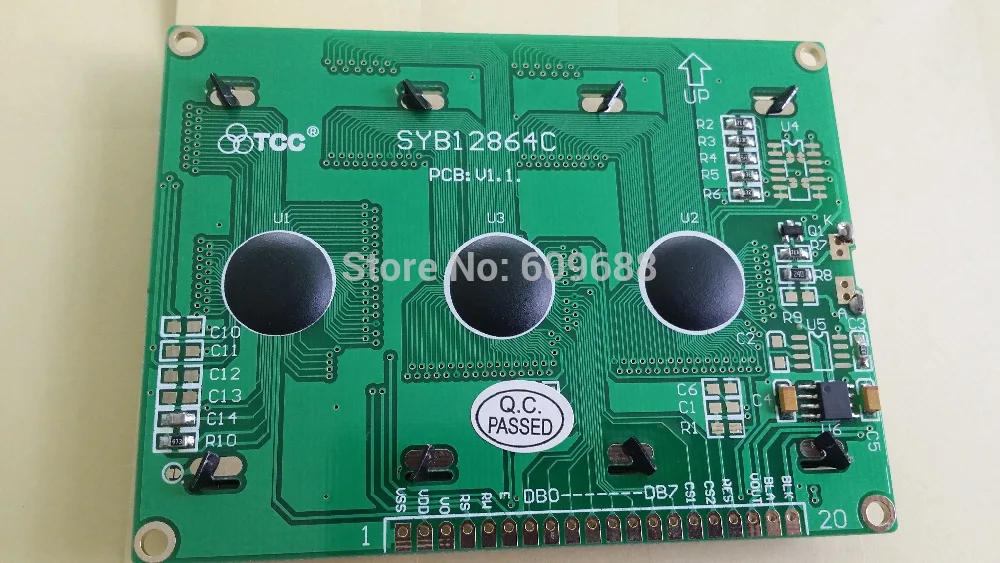 3.2 inch LCD Horizontal Screen Module 3.2" 12864 Interface 240*320 SYB12864c LCD Display module
3.2 inch LCD Horizontal Screen Module 3.2" 12864 Interface 240*320 SYB12864c LCD Display module