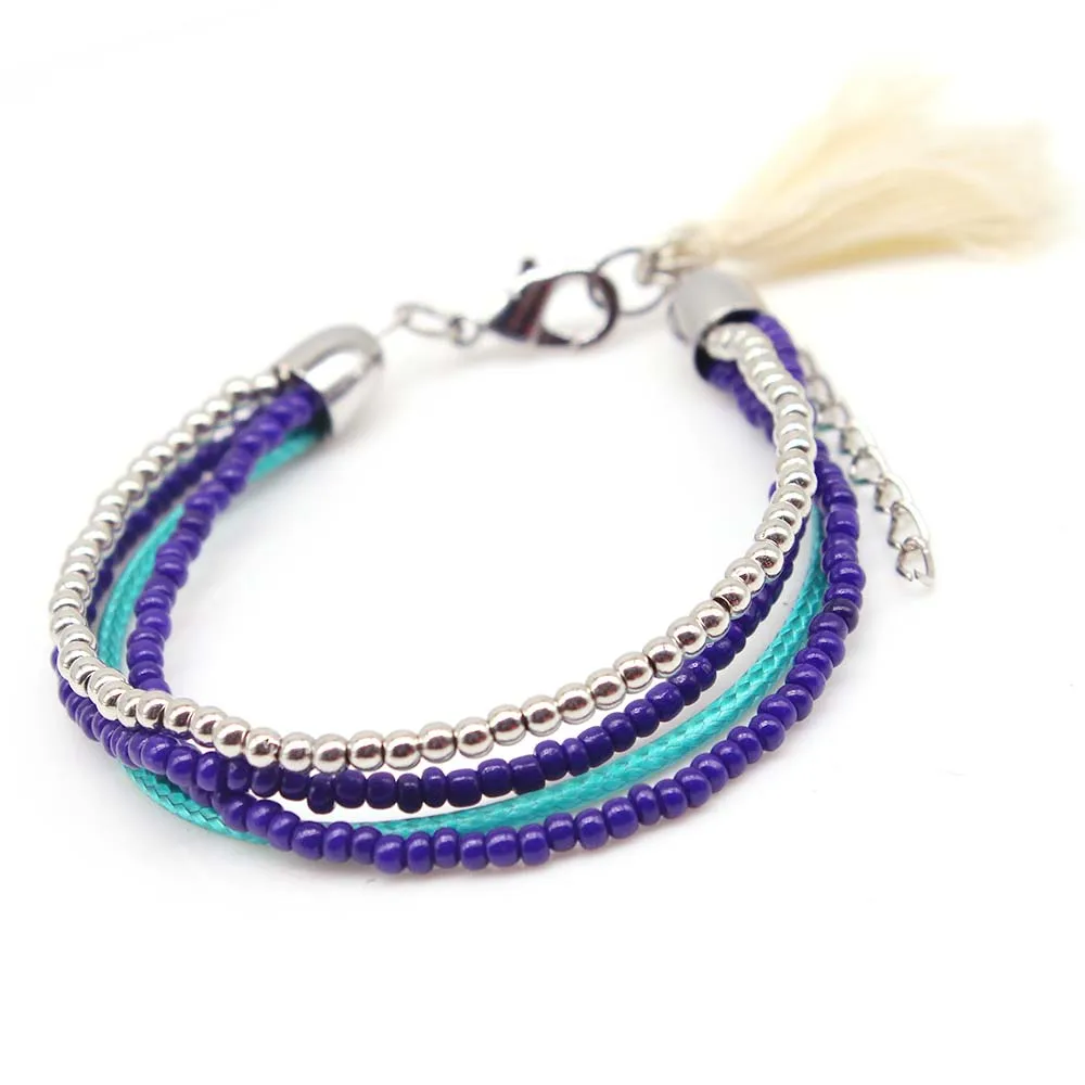 D&D Handmade Woven Beads Bracelet Fashion Crystal Bransoletki Damskie Bracelets For Women Charm Pulseras Mujer Jewelry Gift
D&D Handmade Woven Beads Bracelet Fashion Crystal Bransoletki Damskie Bracelets For Women Charm Pulseras Mujer Jewelry Gift
