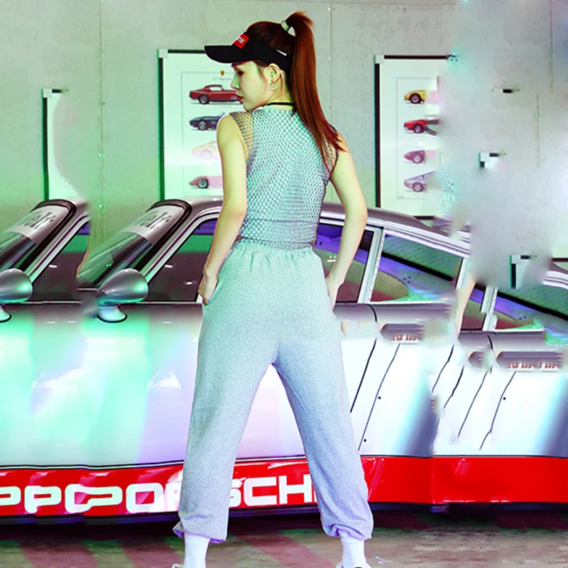 Hip Hop Costumes Adult Vest Shiny Pants Street Dance Clothes Women NightclubSingerDj Ds Dancer Stage Outfit Rave Wear DT999
Hip Hop Costumes Adult Vest Shiny Pants Street Dance Clothes Women NightclubSingerDj Ds Dancer Stage Outfit Rave Wear DT999