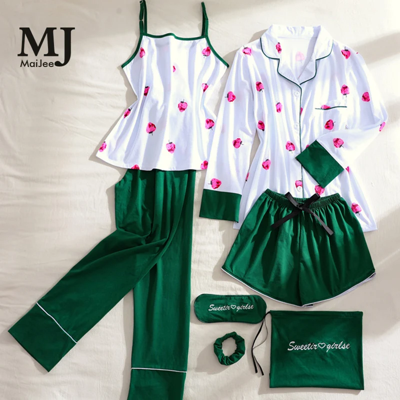 MJ055A 7 Pic Satin Night Suit Invierno Mujer Pajama Set Silk Pijama Mujer Pink Pijama Feminino Pigiama Donna Pajamas Pyama Woman
MJ055A 7 Pic Satin Night Suit Invierno Mujer Pajama Set Silk Pijama Mujer Pink Pijama Feminino Pigiama Donna Pajamas Pyama Woman