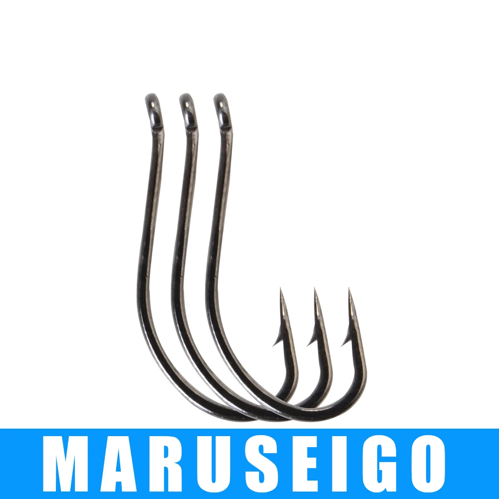 FISH KING 3 упак./лот MARUSEIGO, рыболовный крючок, размер 4 # - 16 #, рыболовные крючки из высокоуглеродистой стали, джиг, зазубренный карп, крючок с петле...
FISH KING 3 упак./лот MARUSEIGO, рыболовный крючок, размер 4 # - 16 #, рыболовные крючки из высокоуглеродистой стали, джиг, зазубренный карп, крючок с петле...