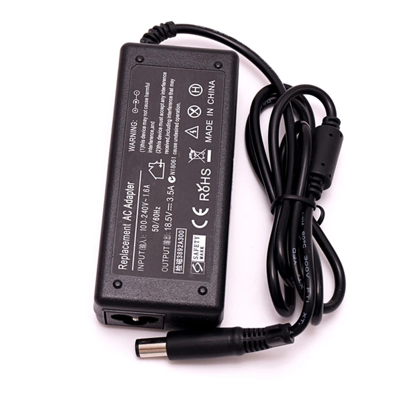 18.5V 3.5A AC Adapter Charger For hp Laptop CQ35 G50 G60 G61 G70 DV5 DV6 DV7 DV4 ProBook 4310s 4410s 4415s 4416s 4510s 4515s
18.5V 3.5A AC Adapter Charger For hp Laptop CQ35 G50 G60 G61 G70 DV5 DV6 DV7 DV4 ProBook 4310s 4410s 4415s 4416s 4510s 4515s