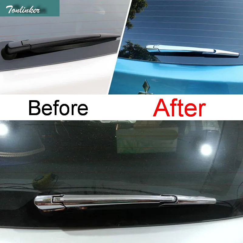 Tonlinker 3 PCS Car DIY NEW ABS Chrome Rear Wiper Decorative Light Strip Cover Case Stickers for Mitsubishi ASX 2013-15
Tonlinker 3 PCS Car DIY NEW ABS Chrome Rear Wiper Decorative Light Strip Cover Case Stickers for Mitsubishi ASX 2013-15