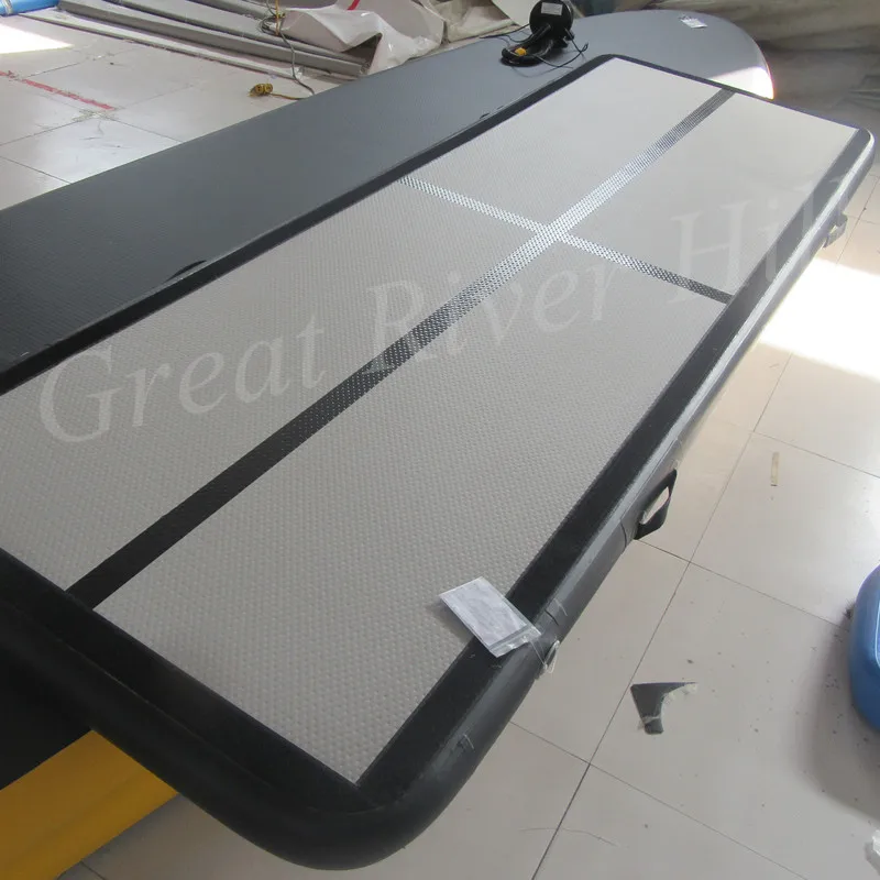 HOT sale! cheap tumbling track for gymnastic air floor home training mat exercise with pump 3m x 1m 0.1m | Спорт и развлечения