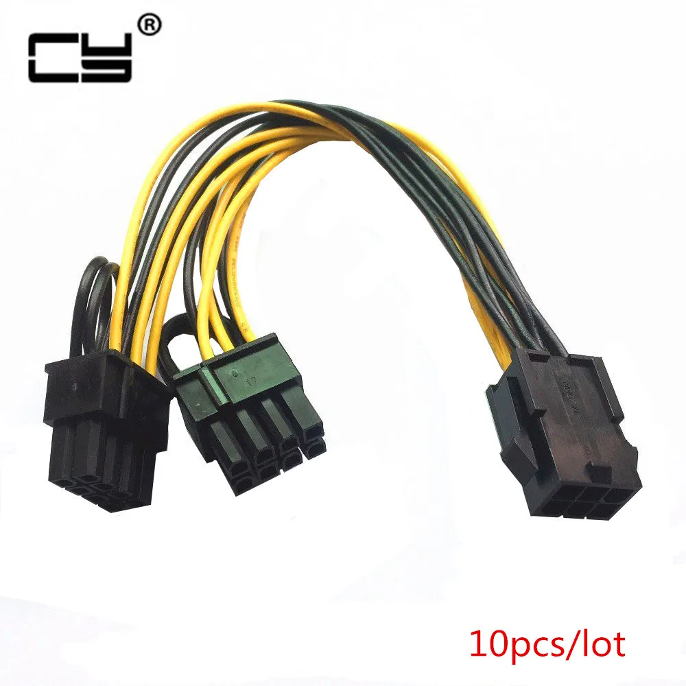 20 см 18AWG PCI-E 8Pin до 2*8(6 + 2)pin GPU сплиттер удлинитель силового кабеля 10 шт
20 см 18AWG PCI-E 8Pin до 2*8(6 + 2)pin GPU сплиттер удлинитель силового кабеля 10 шт