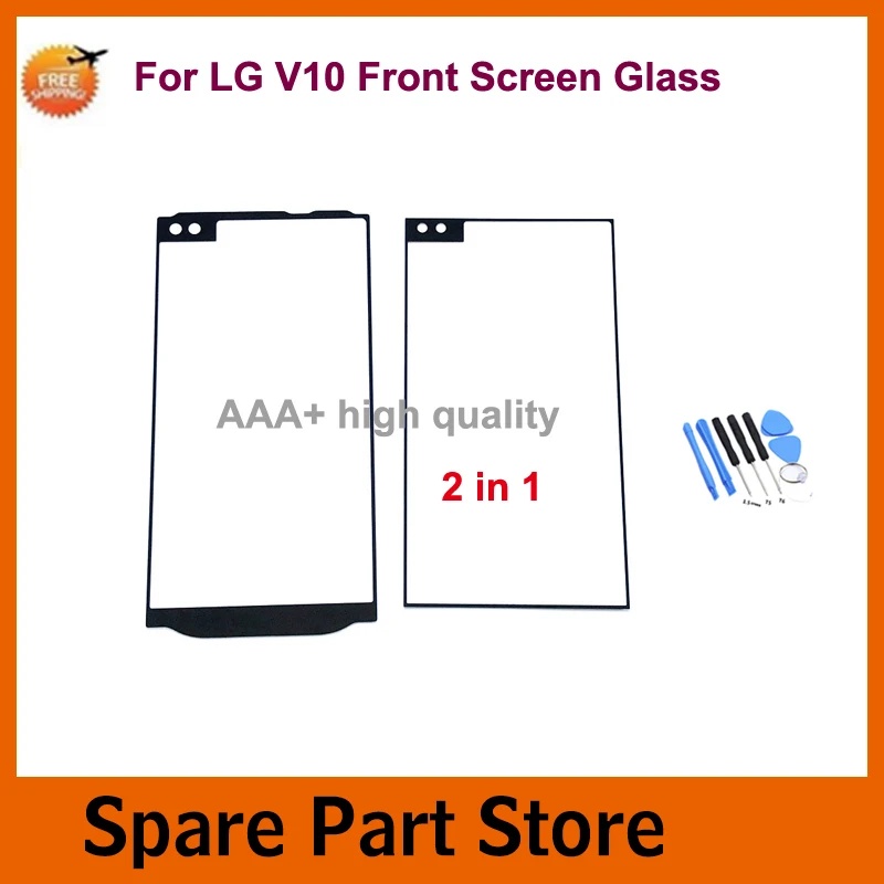 1 шт. Сенсорное стекло для LG V10 H900 H901 VS990 H960 сенсорный экран Переднее Внешний