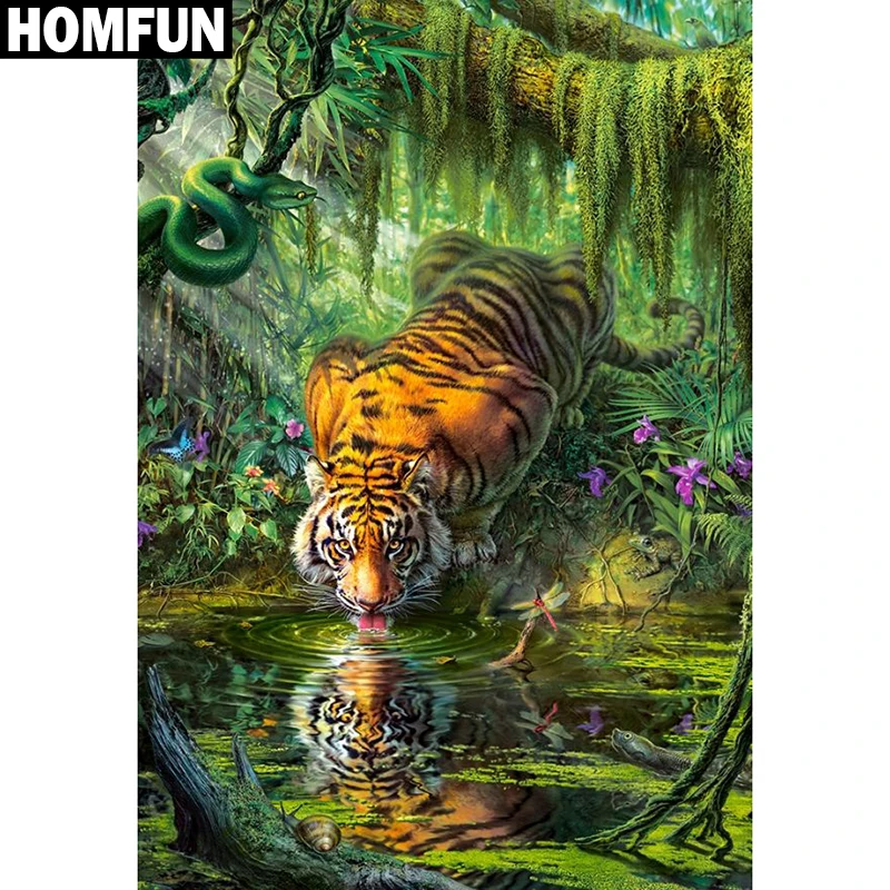 Алмазная живопись HOMFUN A03921, полноразмерная/круглая вышивка «Лес Тигр», 5D, для творчества, домашний декор
Алмазная живопись HOMFUN A03921, полноразмерная/круглая вышивка «Лес Тигр», 5D, для творчества, домашний декор