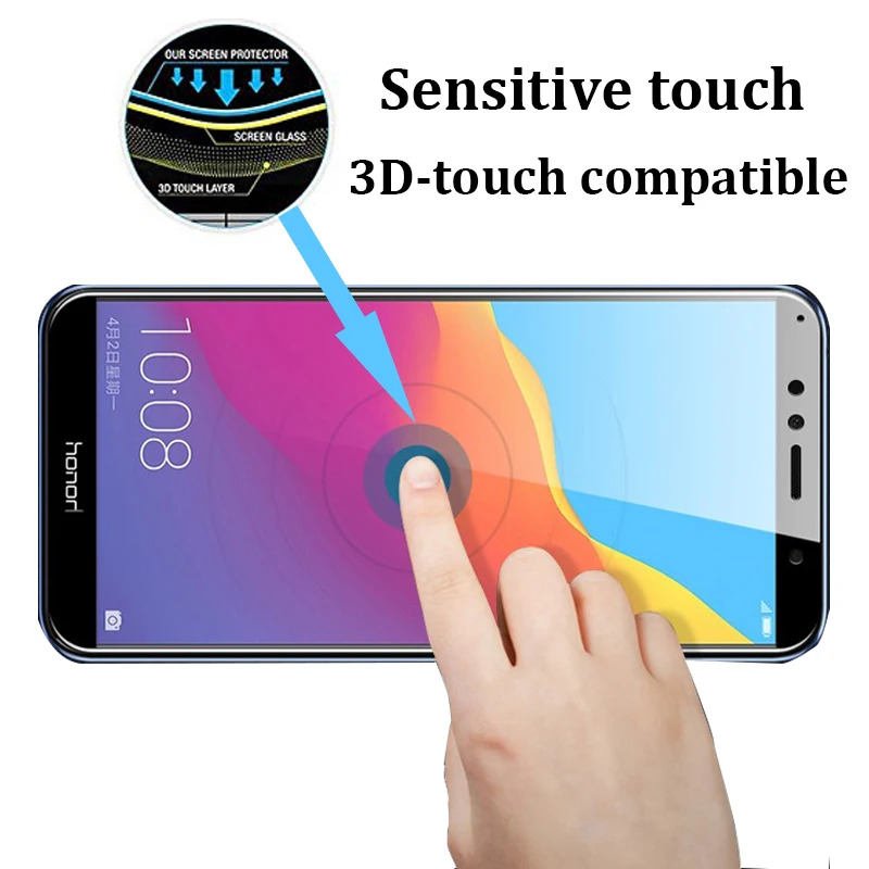 Для Honor 7A Dua-L22 закаленное стекло 5 45 дюйма Защитная пленка для экрана Защитное Huawei