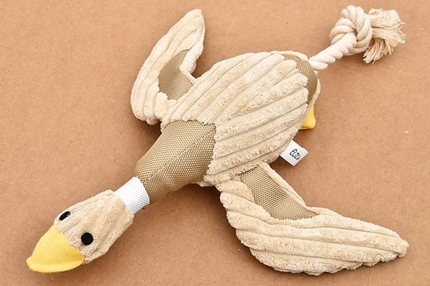 Funny Pet Puppy Chew Squeaker Squeaky Plush Sound Duck For Dog Toy PLAY Nontoxic
Funny Pet Puppy Chew Squeaker Squeaky Plush Sound Duck For Dog Toy PLAY Nontoxic