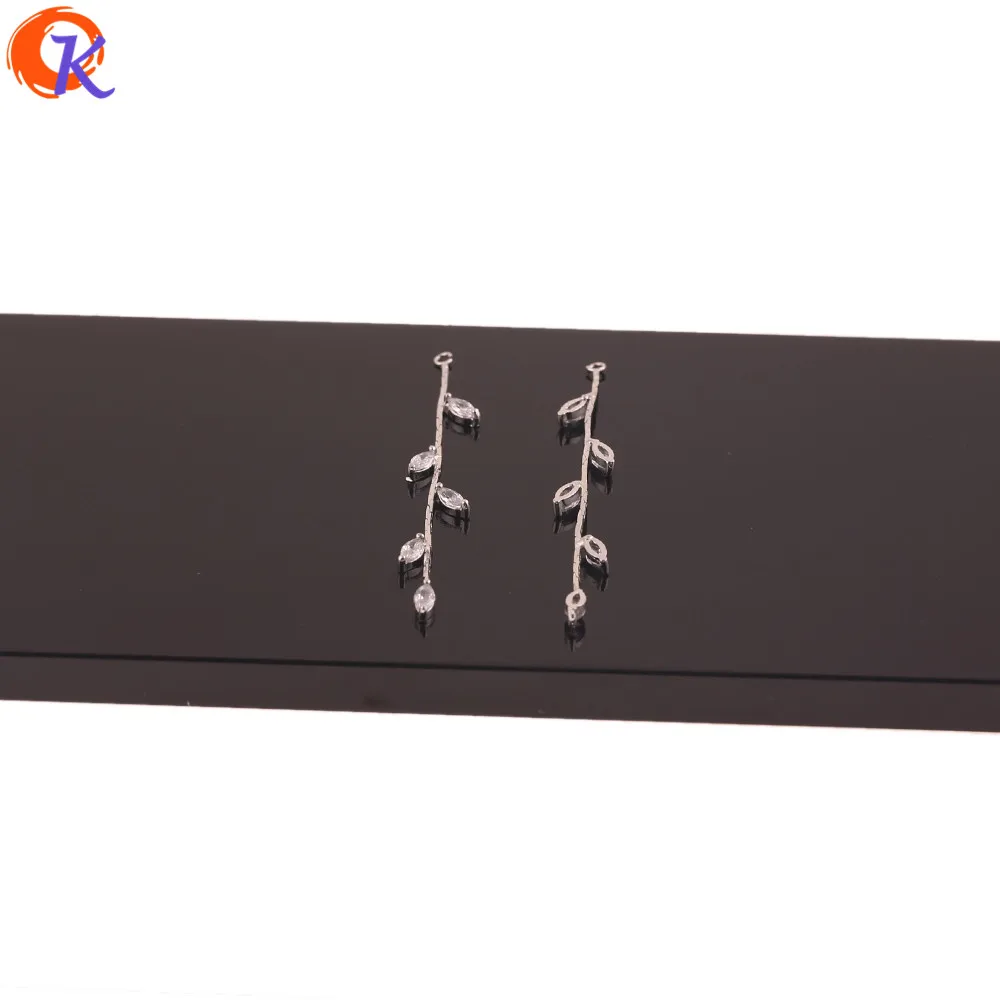 Cordial Design 10Pcs 9*63MM Jewelry Accessories/CZ Chain/Genuine Platinum Plating/DIY Earrings Making/Hand Made/Earring Findings
Cordial Design 10Pcs 9*63MM Jewelry Accessories/CZ Chain/Genuine Platinum Plating/DIY Earrings Making/Hand Made/Earring Findings