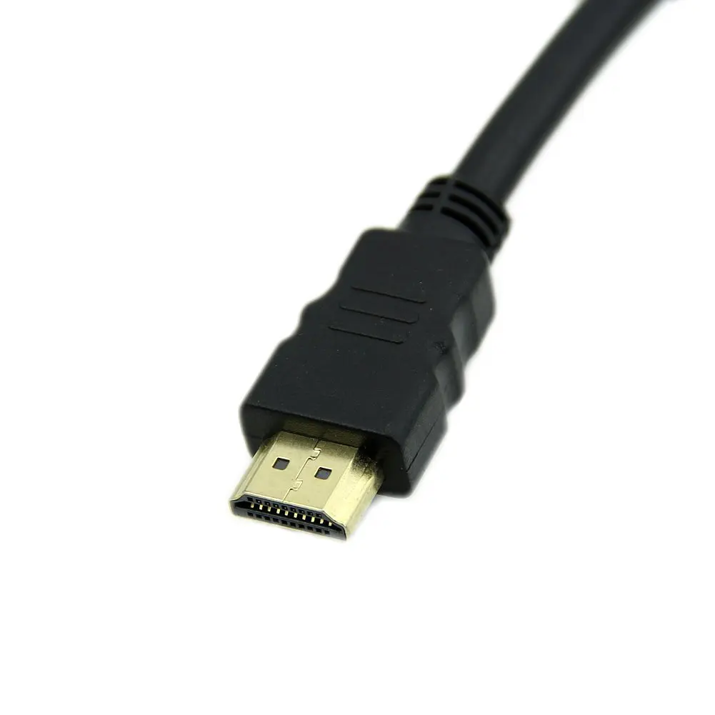 IMC Hot Black HDMI Male To 2 HDMI Female 1 In 2 Out Splitter Cable Adapter Converter
IMC Hot Black HDMI Male To 2 HDMI Female 1 In 2 Out Splitter Cable Adapter Converter
