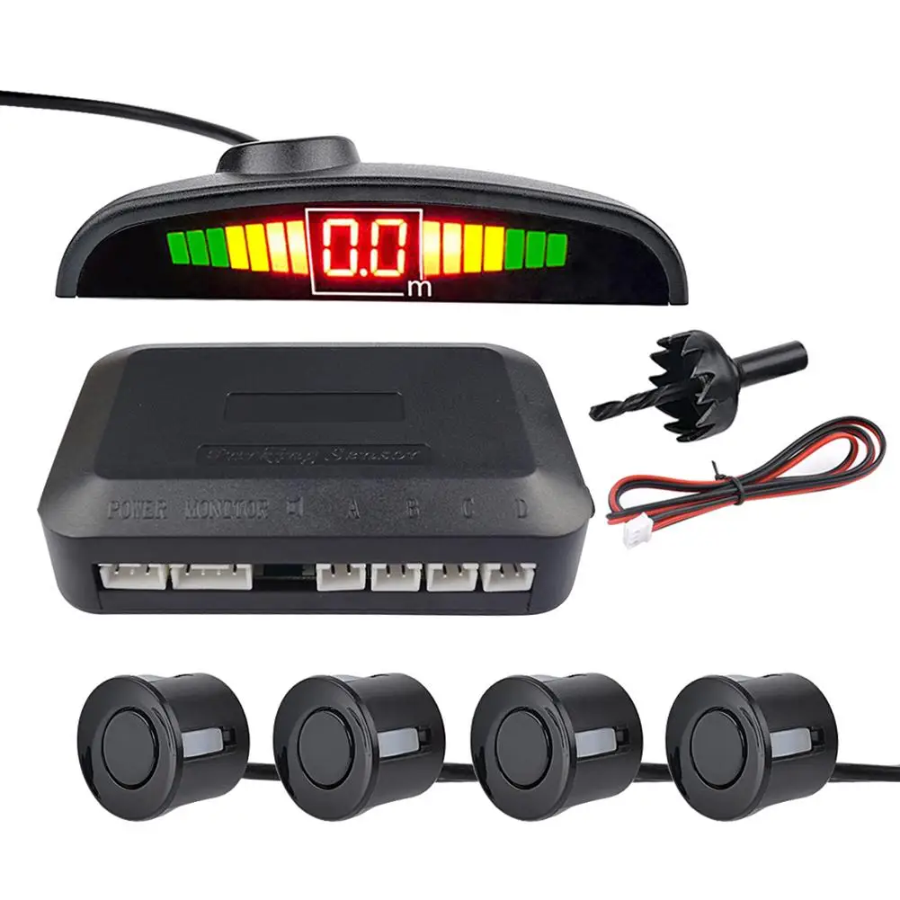 Car Reversing Radar LED Crescent Display 4 Probe Reversing Device Non-destructive Installation Security Alarm System
Car Reversing Radar LED Crescent Display 4 Probe Reversing Device Non-destructive Installation Security Alarm System