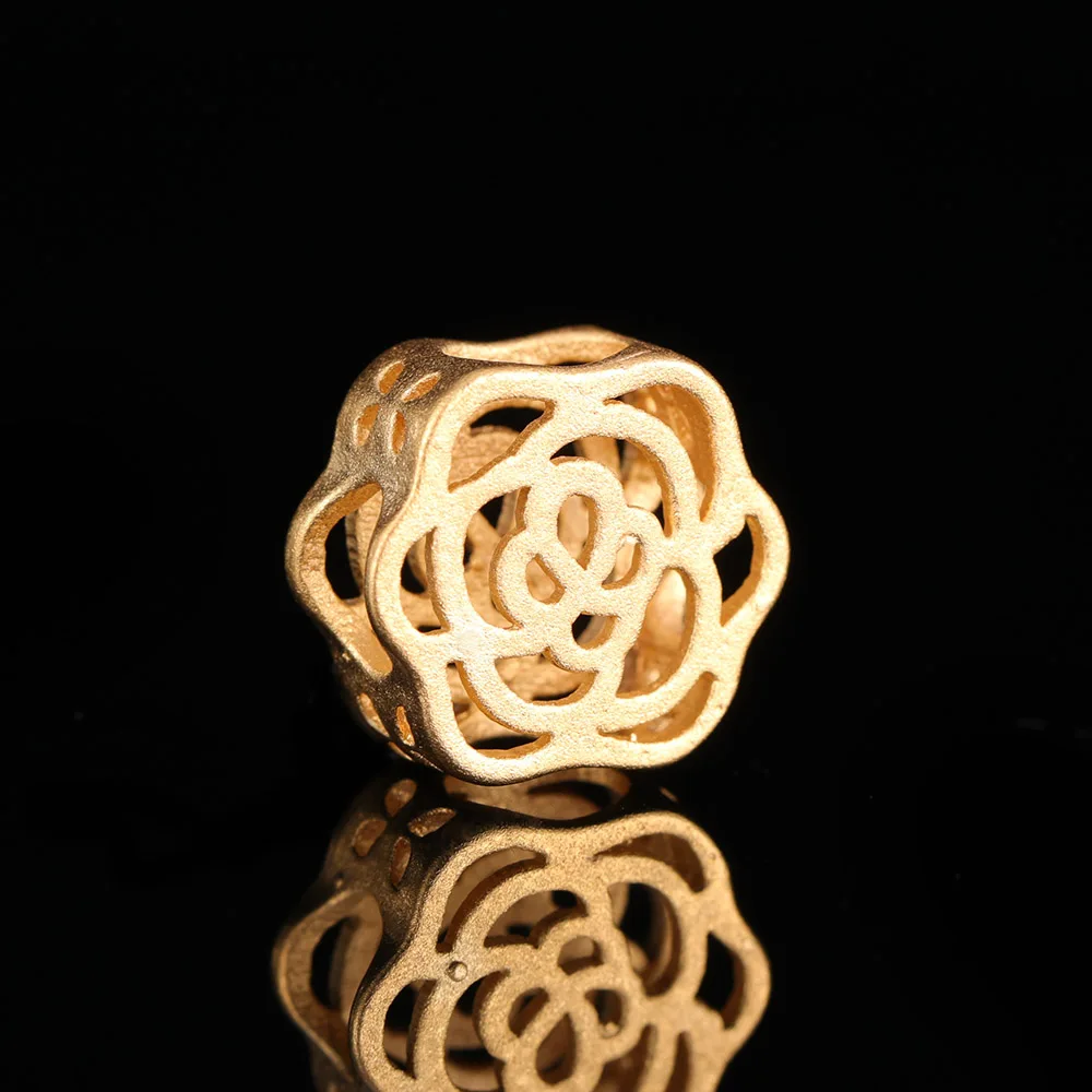 24K Rose Flower Hollow Yellow Gold Filled 12mm Bead Fit Bangle Spacer Charm Bracelet Beads DIY For Jewelry Making Accessories
24K Rose Flower Hollow Yellow Gold Filled 12mm Bead Fit Bangle Spacer Charm Bracelet Beads DIY For Jewelry Making Accessories