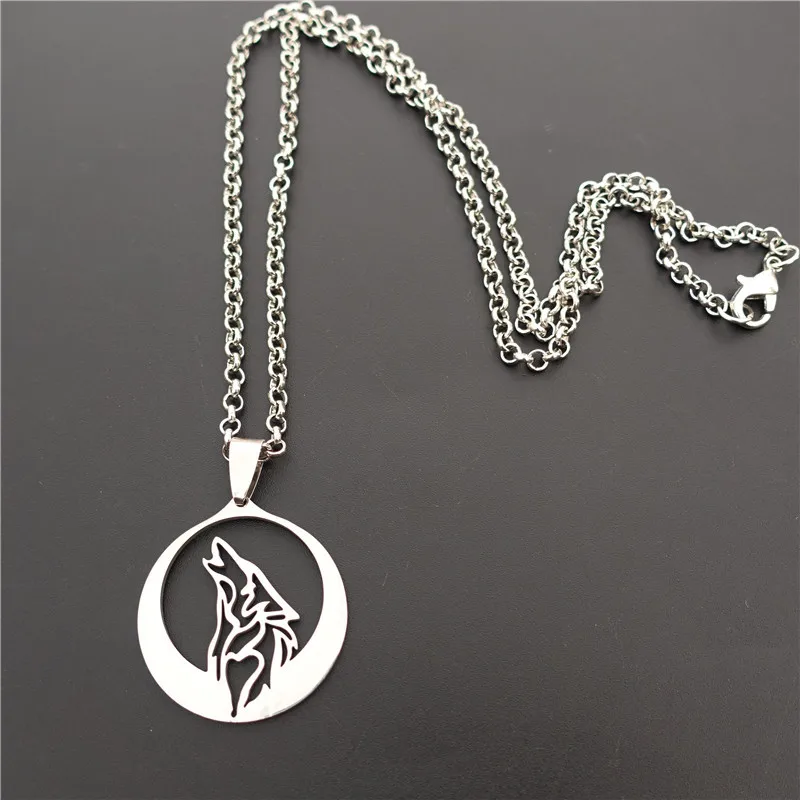 12 Pieces Howling Wolf Necklace Stainless Steel Moon Night Animal Pendant Fashion Jewelry For Men Women Wholesale
12 Pieces Howling Wolf Necklace Stainless Steel Moon Night Animal Pendant Fashion Jewelry For Men Women Wholesale