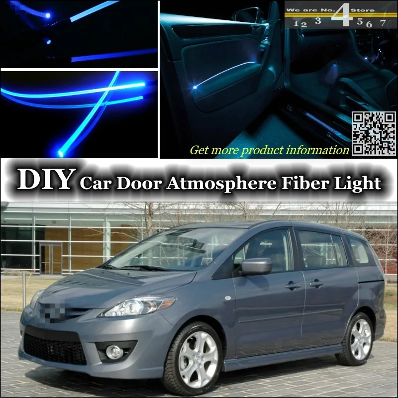 For Mazda 5 Mazda5 Premacy interior Ambient Light Tuning Atmosphere Fiber Optic Band Lights Inside Door Panel illumination Refit
For Mazda 5 Mazda5 Premacy interior Ambient Light Tuning Atmosphere Fiber Optic Band Lights Inside Door Panel illumination Refit