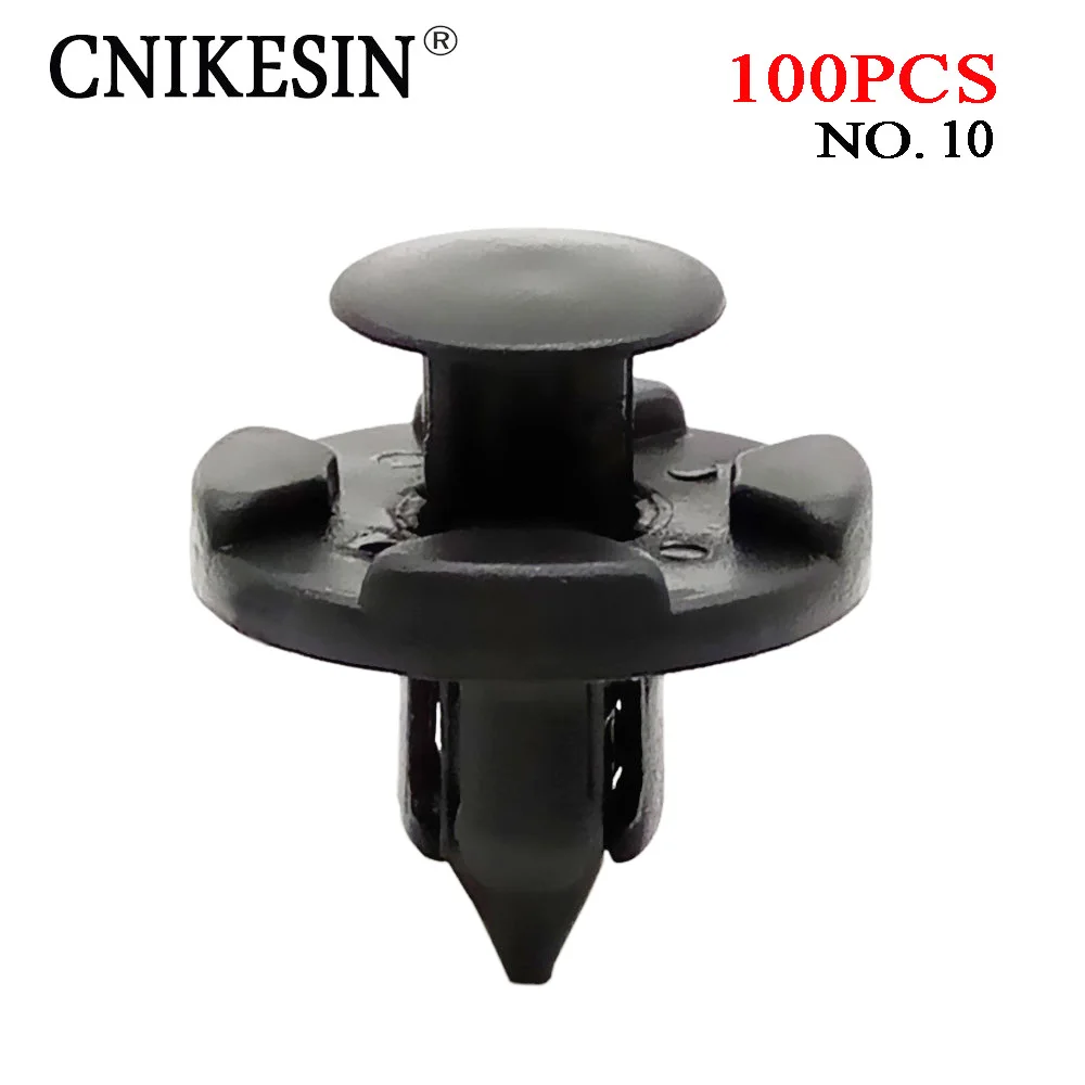 Нейлоновый бампер CNIKESIN NO.10 100 шт. 8 мм крепеж заклёпки фиксаторы типа пуш-ап