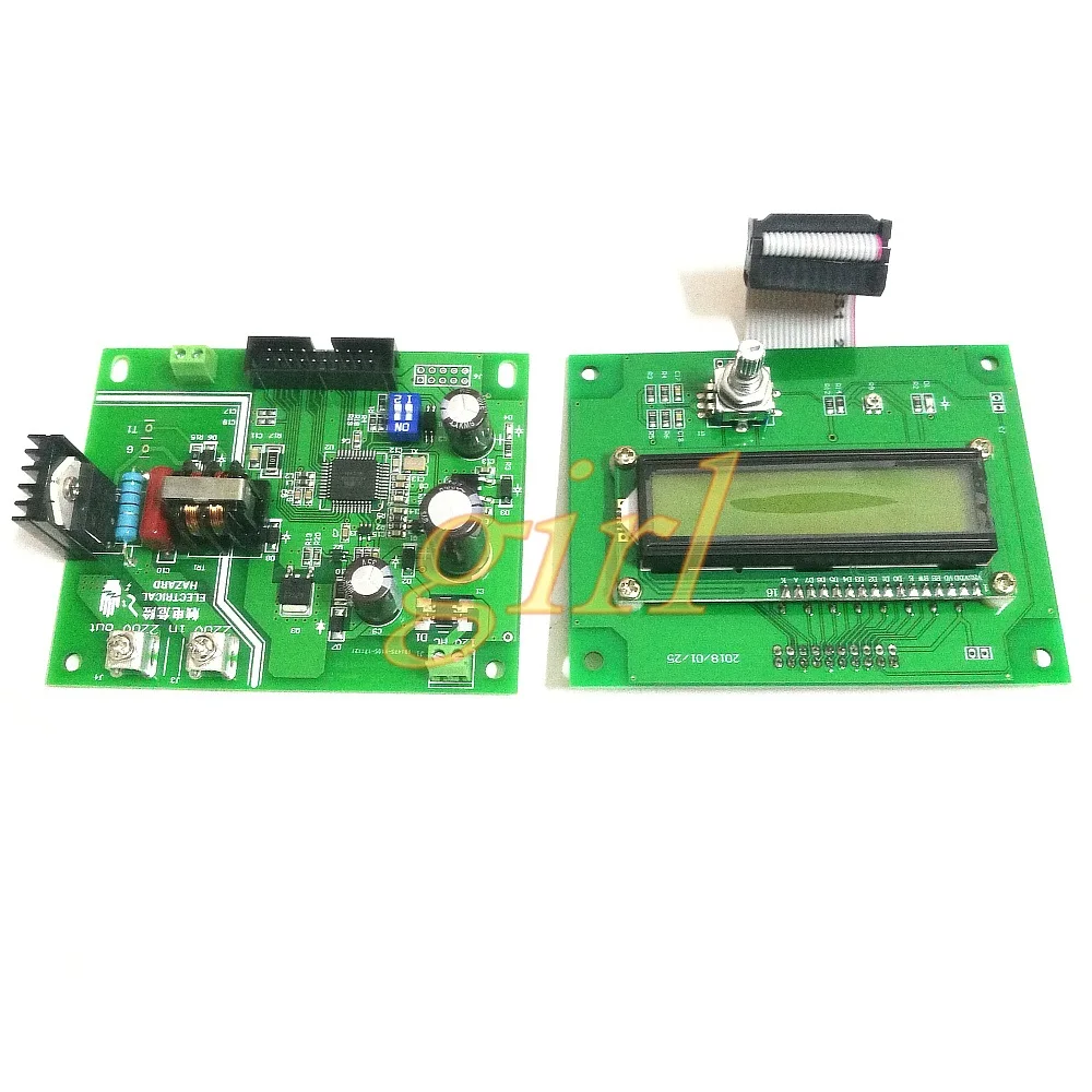 Battery spot welding control board, 16 single chip microcomputer control, 1602 MCU LCD, encoder double pulse
Battery spot welding control board, 16 single chip microcomputer control, 1602 MCU LCD, encoder double pulse