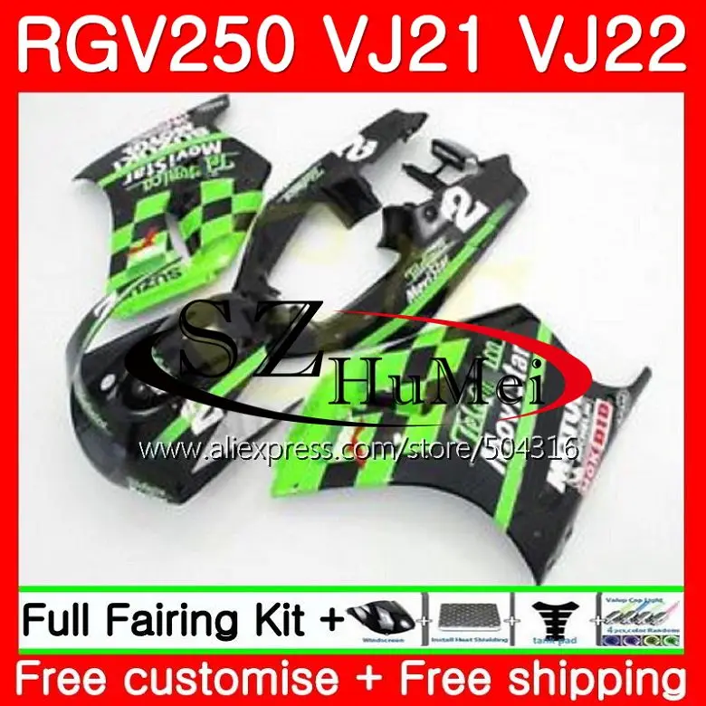 Боди для SUZUKI VJ21 RGV250 88 89 90 91 92 93 101SH5 RGV-250 VJ22 RGV 250 1988 1989 1990 1991 1992 1993 Movistar green Fairings
Боди для SUZUKI VJ21 RGV250 88 89 90 91 92 93 101SH5 RGV-250 VJ22 RGV 250 1988 1989 1990 1991 1992 1993 Movistar green Fairings
