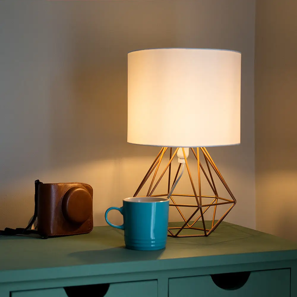 Modern retro polyhedron LED Table Lamps living room bedroom desk bedside EU plug switch line E27 tafel lamp
Modern retro polyhedron LED Table Lamps living room bedroom desk bedside EU plug switch line E27 tafel lamp