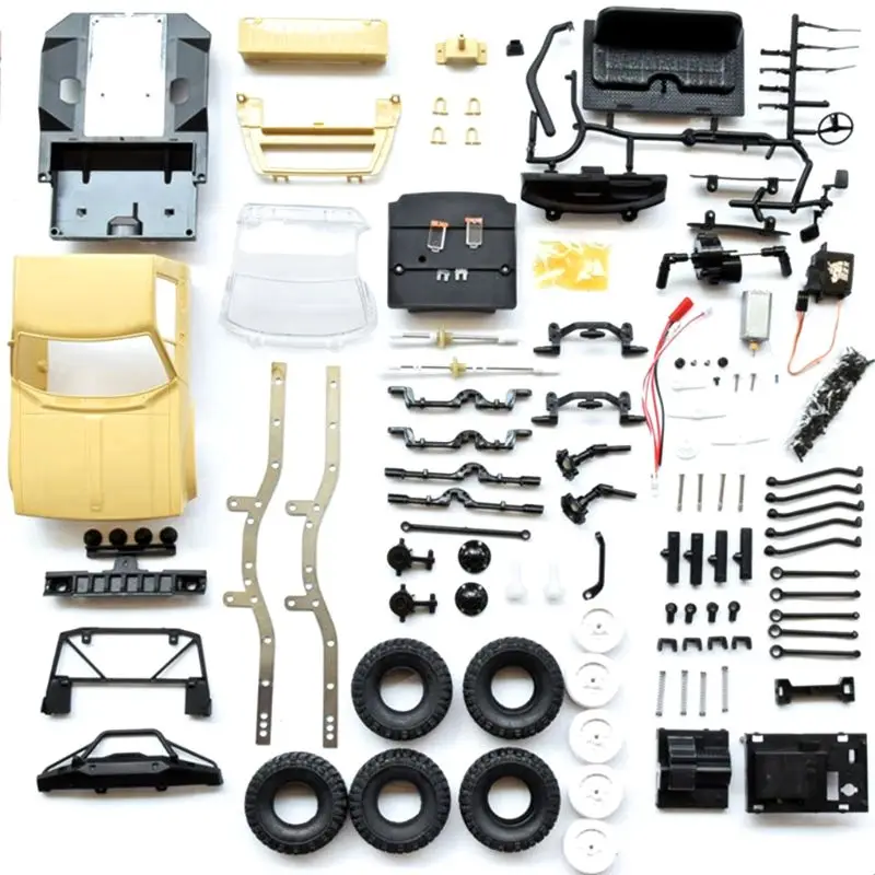 WPL C14 1:16 2CH 4WD 2.4G Off-Road Truck Electric RC Car 15km/H Top Speed KIT Children Mini Racing Cars Toys
WPL C14 1:16 2CH 4WD 2.4G Off-Road Truck Electric RC Car 15km/H Top Speed KIT Children Mini Racing Cars Toys