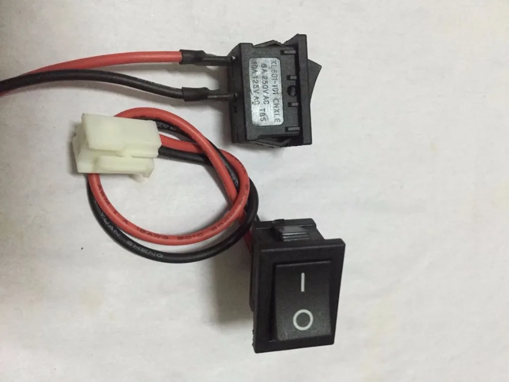 Оригинальный новый 100% Φ клавишный выключатель 2pin 2gear plug wire длиной 13 см 6A250VAC
Оригинальный новый 100% Φ клавишный выключатель 2pin 2gear plug wire длиной 13 см 6A250VAC