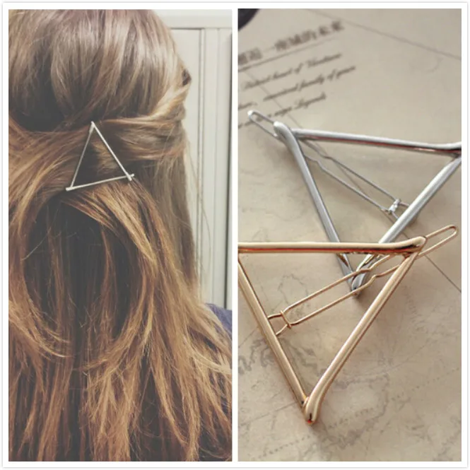 Fashion Hair Jewelry Trendy Chic Triangle Hair Pins Gold Silver Plated Women Elegance Hair Clips
Fashion Hair Jewelry Trendy Chic Triangle Hair Pins Gold Silver Plated Women Elegance Hair Clips