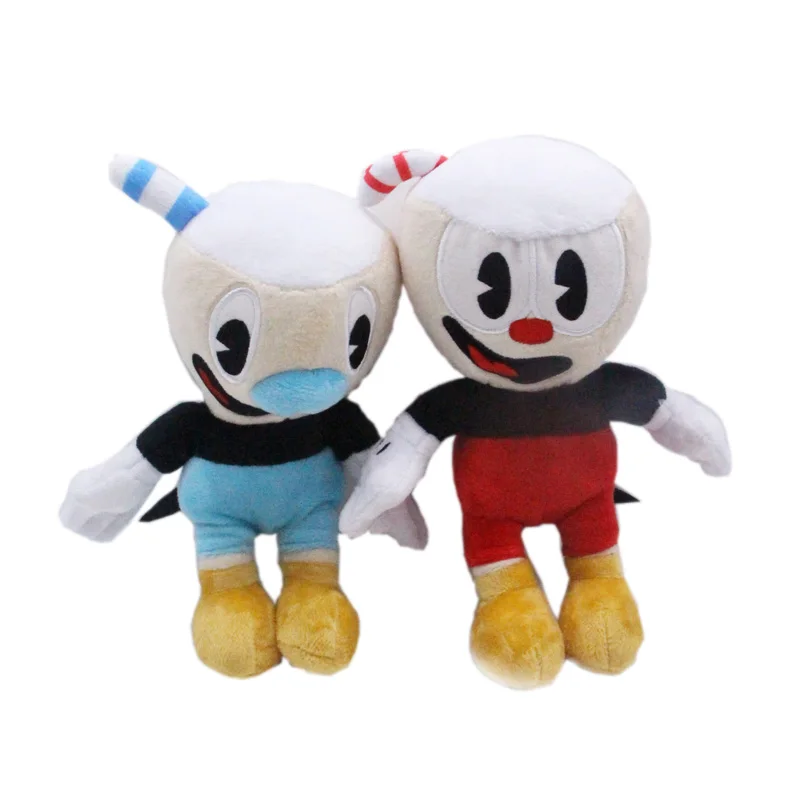 25 см игра Cuphead плюшевая игрушка Mugman плюшевые куклы игрушки для детей|Персонажи