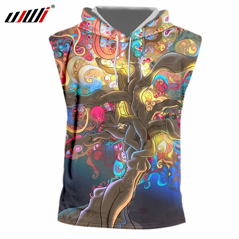 UJWI 2019 Прямая поставка с завода оригинальный образец дизайн 3D красочный принт дерева с капюшоном майка оверсайз жилет оптовая продажа
UJWI 2019 Прямая поставка с завода оригинальный образец дизайн 3D красочный принт дерева с капюшоном майка оверсайз жилет оптовая продажа