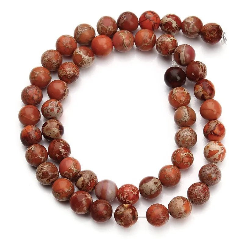SAUVOO 1 Strand 8mm Fashion Natural Imperial Stone Loose Spacers Beads Fit Diy Beads Bracelet Pendant Necklace Jewelry Gift
SAUVOO 1 Strand 8mm Fashion Natural Imperial Stone Loose Spacers Beads Fit Diy Beads Bracelet Pendant Necklace Jewelry Gift