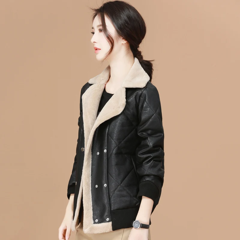 KMETRAM Leather Jacket Winter Jacket Women Clothes 2020 Thick Korean Parka Women Short Coat Female Jacket Jaqueta De Couro Y3418
KMETRAM Leather Jacket Winter Jacket Women Clothes 2020 Thick Korean Parka Women Short Coat Female Jacket Jaqueta De Couro Y3418