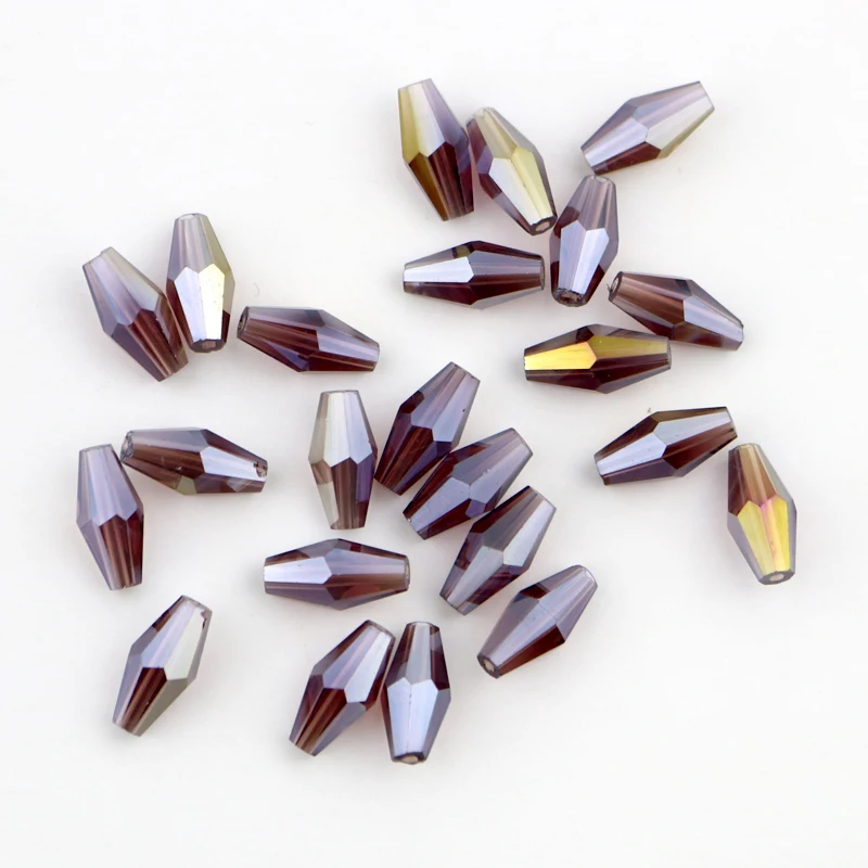 495Pcs/lot Middle Purple ab plated Color Faceted Crystal Glass Beads 6x11mm Double Cones Bicone Beads free shipping
495Pcs/lot Middle Purple ab plated Color Faceted Crystal Glass Beads 6x11mm Double Cones Bicone Beads free shipping