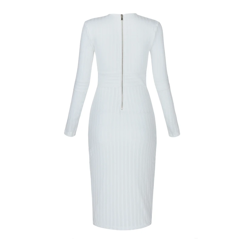 Beateen 2019 New Arrival Long Sleeve White Bandage Dress Deep V Hollow Out Sexy Club Party For Women
Beateen 2019 New Arrival Long Sleeve White Bandage Dress Deep V Hollow Out Sexy Club Party For Women