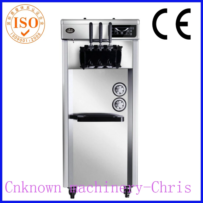 220V Commercial Ice Cream Machine 16-22L/H Stainless Steel Ice Cream Maker With Large Capacity
220V Commercial Ice Cream Machine 16-22L/H Stainless Steel Ice Cream Maker With Large Capacity