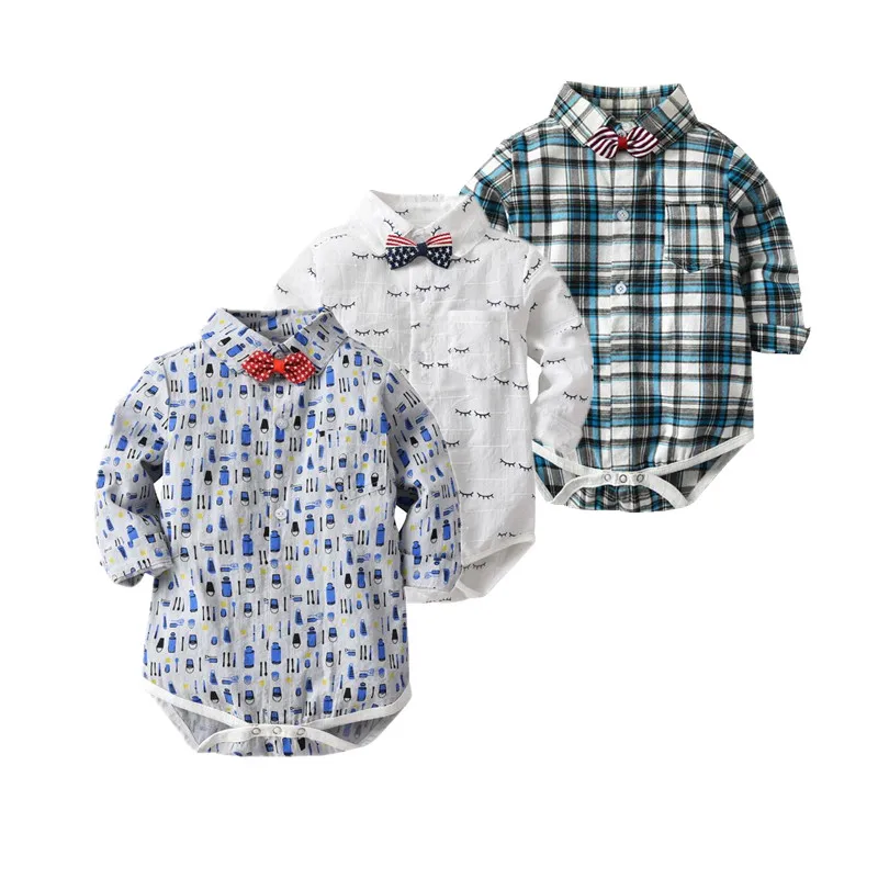 Infant new year costume for boy gentleman bodysuit 1-3 years long sleeve toddler costume Printed cotton One piece Baby Clothes
Infant new year costume for boy gentleman bodysuit 1-3 years long sleeve toddler costume Printed cotton One piece Baby Clothes