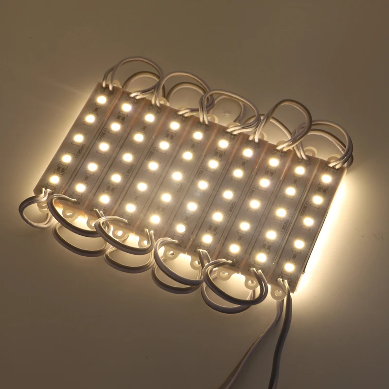 SZYOUMY 200PCS/ Lot 5050 SMD 5 LEDs Module Light Waterproof Advertising Lamp DC 12V For Sign letters
SZYOUMY 200PCS/ Lot 5050 SMD 5 LEDs Module Light Waterproof Advertising Lamp DC 12V For Sign letters