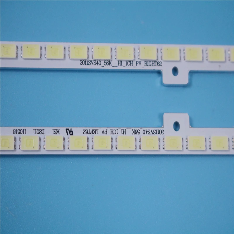 440mm LED Backlight Lamp strip 62 leds For 40 inch LCD TV UA40D5000PR BN64-01639A LTJ400HM03 2011SVS40-FHD-5K6KH1-1CH-PV 2pcs
440mm LED Backlight Lamp strip 62 leds For 40 inch LCD TV UA40D5000PR BN64-01639A LTJ400HM03 2011SVS40-FHD-5K6KH1-1CH-PV 2pcs