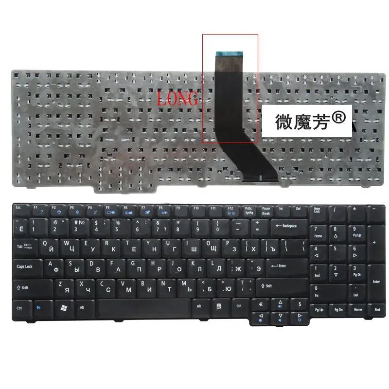RU Black New Russian Replace laptop keyboard For Acer for Aspire 5335 7730 7730G 7730Z 6930 ZY6
RU Black New Russian Replace laptop keyboard For Acer for Aspire 5335 7730 7730G 7730Z 6930 ZY6
