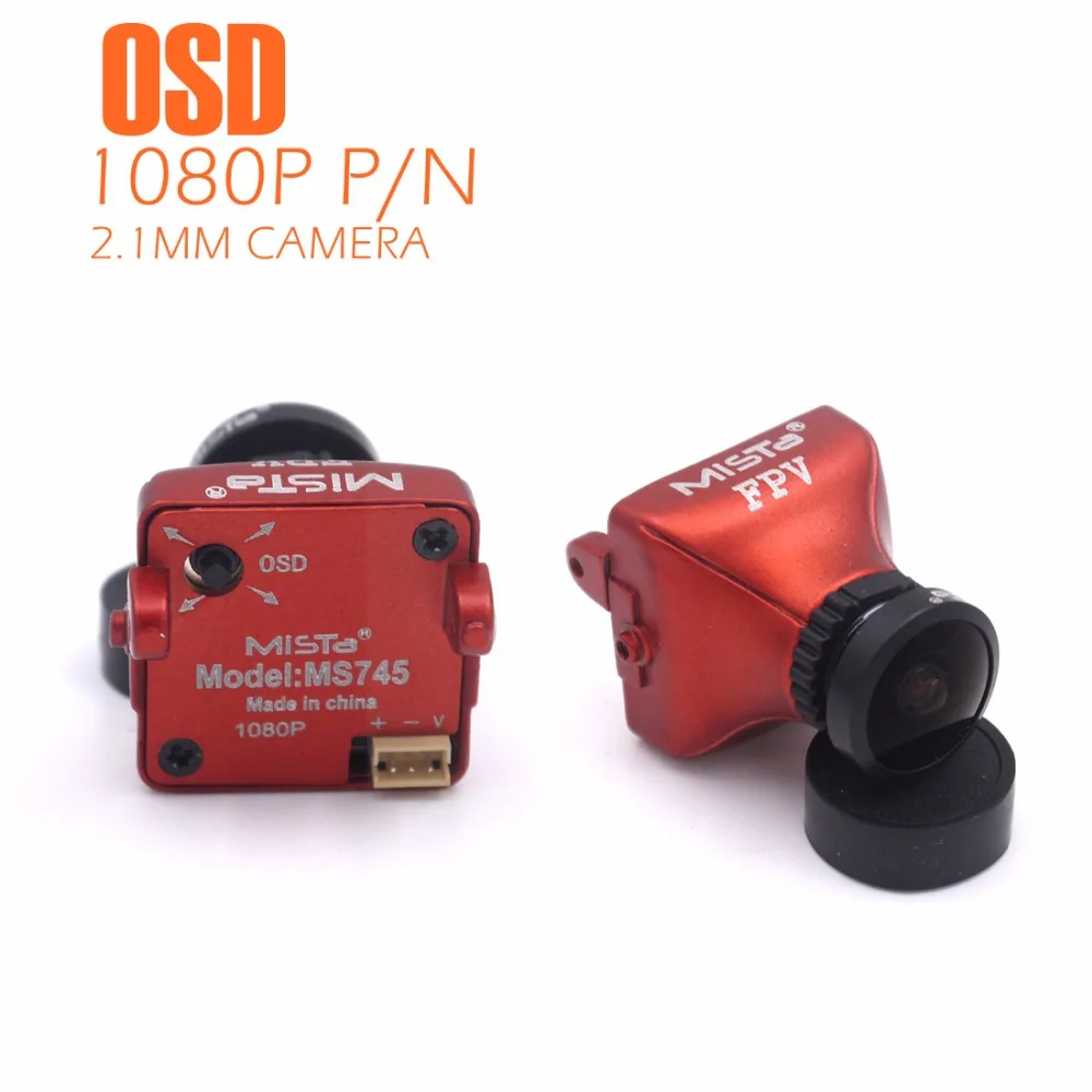 OSD 1080P камера 2 1 мм широкоугольный объектив 200WP/N COMS для FPV гоночного