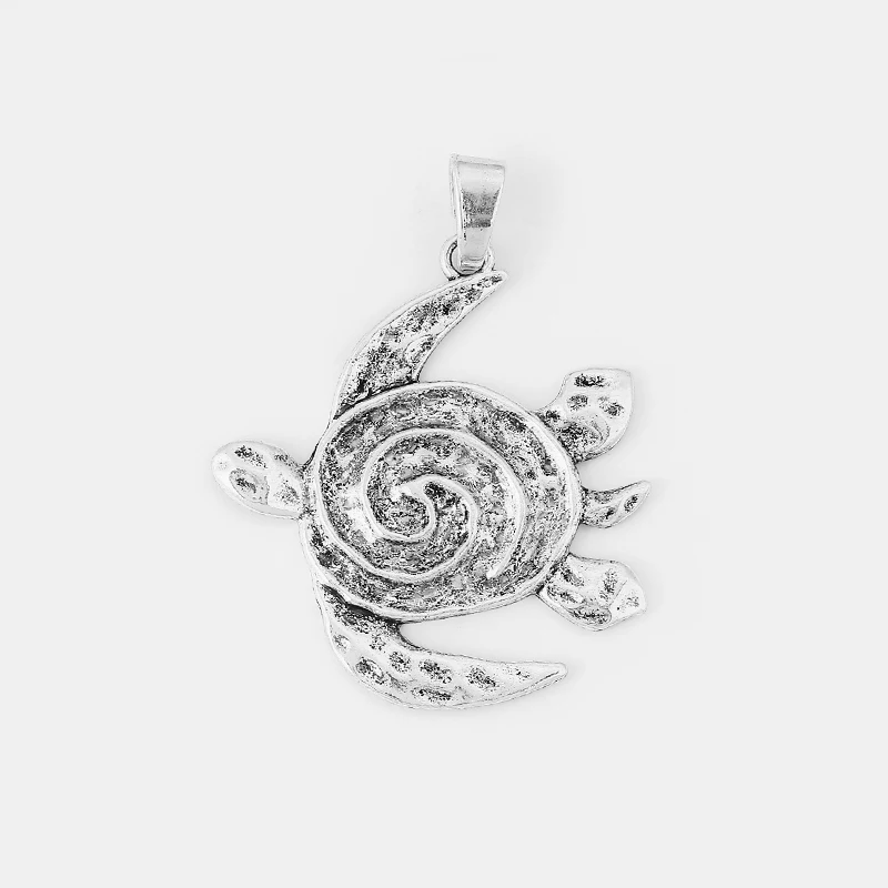 2pcs Large Charms Swirl Sprial Hawaiian Sea Turtle Pendant For Necklace Jewelry Making Findings 57x59mm
2pcs Large Charms Swirl Sprial Hawaiian Sea Turtle Pendant For Necklace Jewelry Making Findings 57x59mm