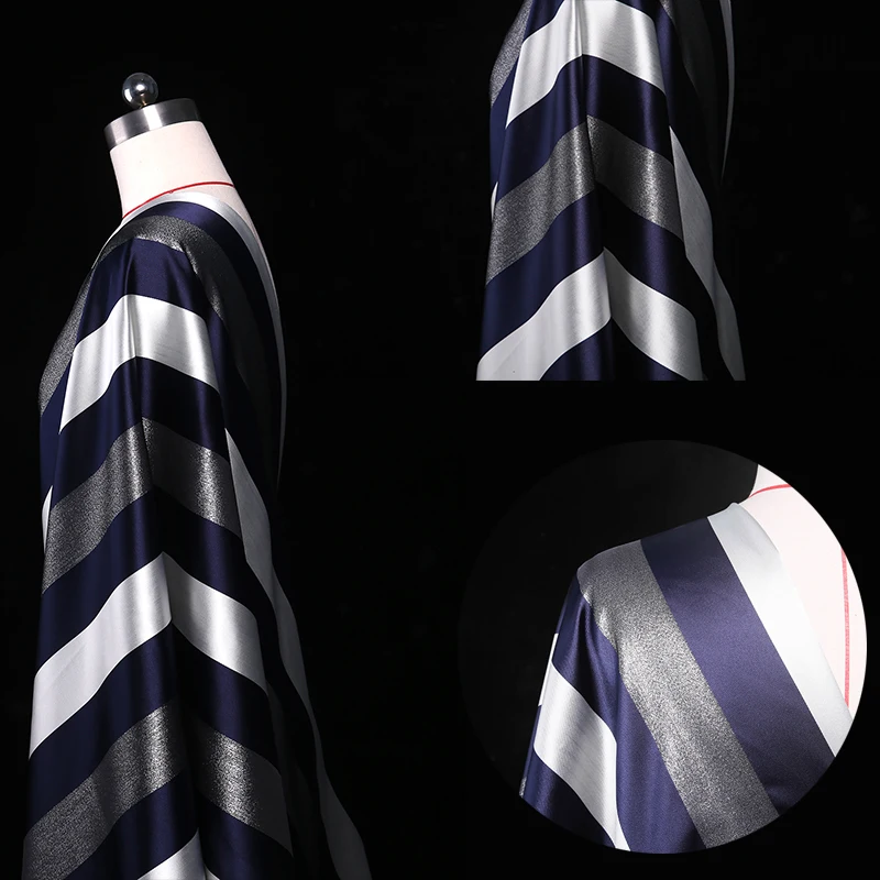 New fashion jacquard brocade fabrics High-grade dyed striped jacquard fabric suit dress skirt shorts silk fabric
New fashion jacquard brocade fabrics High-grade dyed striped jacquard fabric suit dress skirt shorts silk fabric