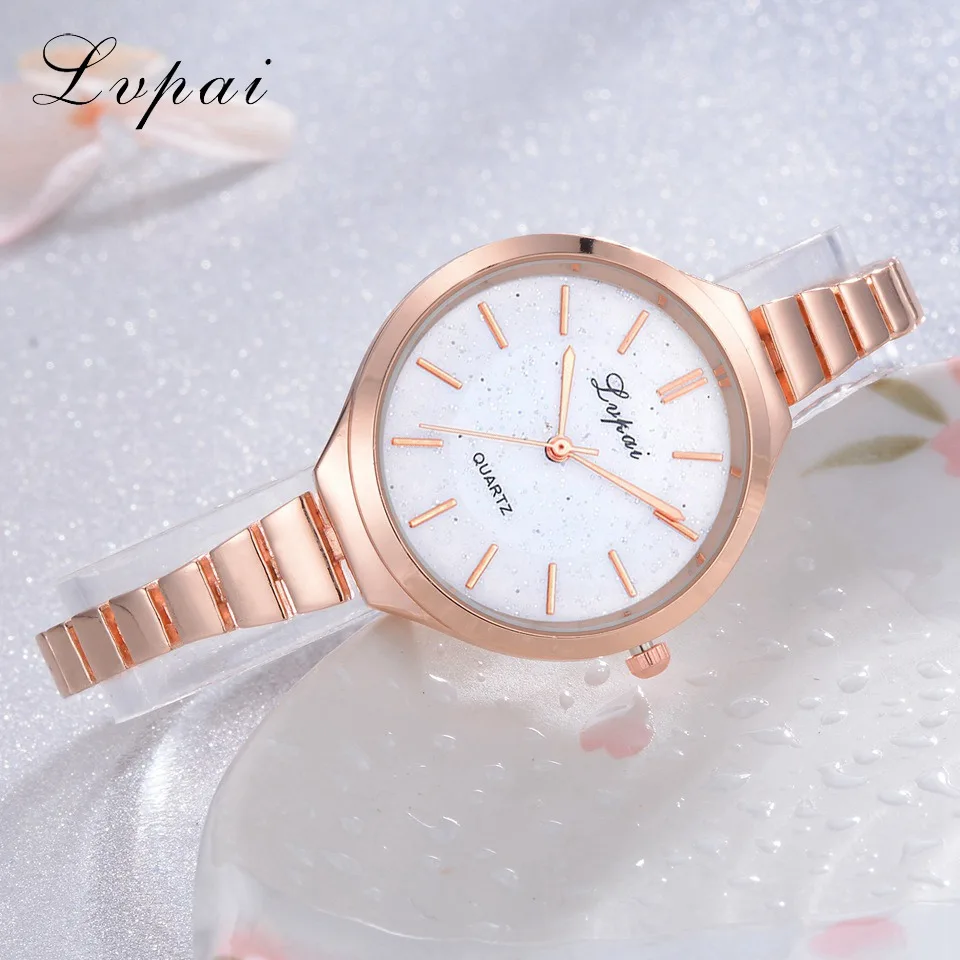 Часы-браслет Lvpai для женщин модные кварцевые наручные часы платья модель LP177 2018 |
