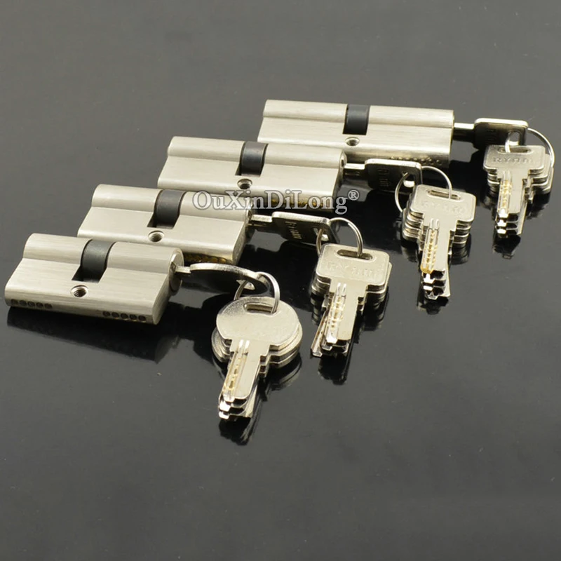 HOT 10PCS European Brass Mortise Door Lock Cylinder Security Interior Double-side Door Lock Core Lock Gall Repair Parts + 5 Keys
HOT 10PCS European Brass Mortise Door Lock Cylinder Security Interior Double-side Door Lock Core Lock Gall Repair Parts + 5 Keys